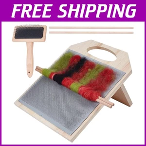 Wool Blending Board Carding Brush Set - Picture 1 of 8