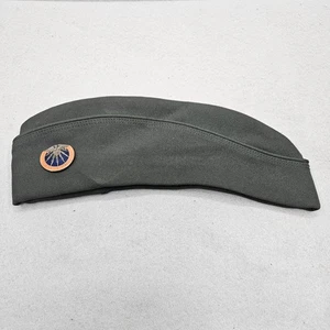 US Army Womens Garrison Cap Womens Size 22 AG-434 W/ 7th Signal Command Insignia - Foto 1 di 8