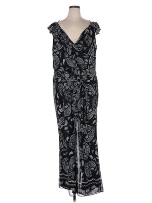 Tahari by ASL Women Black Jumpsuit 16 - Image 1 of 2