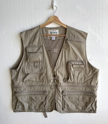 Field & Stream Fishing Photography Vest Men's Size 2XL Full Zip Multi Pockets - Image 1 of 4