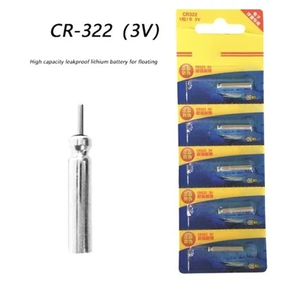 High Capacity CR322 CR425 Button Batteries Set for River Fishing Enthusiasts - Image 1 of 3