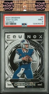 2023 Panini Obsidian Equinox #2 Josh Allen #/135 PSA 9 - Picture 1 of 2