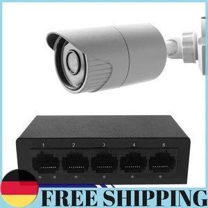 5 Ports Gigabit Ethernet Switch High Performance Smart Switcher  Reusable - Afbeelding 1 van 18