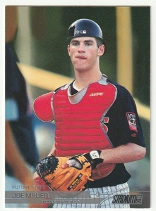 JOE MAUER 2002 STADIUM CLUB #107 - ROOKIE RC - MINNESOTA TWINS - Picture 1 of 2