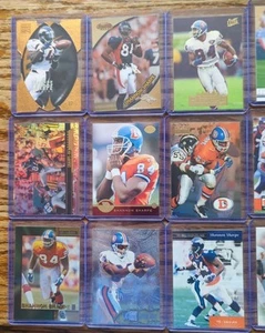 Shannon Sharpe Broncos Card Lot, 20 Cards Nr Mint & Sleeved - Picture 1 of 7
