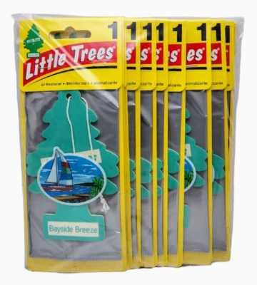 Little Trees Bayside Breeze, 12 individual Hanging Air Freshener, Free Shipping