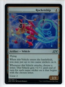 _______ _______ ROCKETSHIP Unfinity FOIL #191 UNF(NM+)(MTG) - Picture 1 of 1