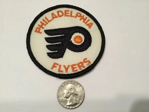"Impresionante parche bordado vintage Philadelphia Flyers coser 3"" NHL" - Imagen 1 de 2