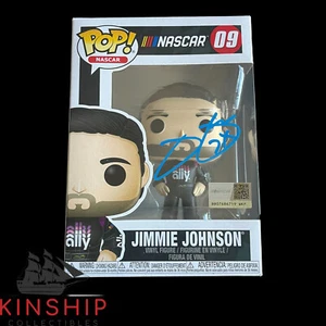 Jimmie Johnson signed Funko Pop 09 JSA COA NASCAR Inscribed "7X" Auto Z1979 - Picture 1 of 5