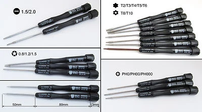 1pc Best 8800C Screwdriver Phone Laptop Repair Tool Torx Slotted Phillips Star - Image 1 of 2