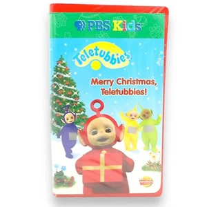 Teletubbies - Merry Christmas, Teletubbies (VHS, 1999, 2-Tape Set) Vintage - Picture 1 of 5