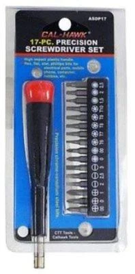 Cal Hawk Tools ASDP17 Precision Screwdriver Set (17 Piece) - Image 1 of 2