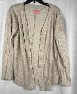 Isaac Mizrahi New York Women Brown Cardigan M - Picture 1 of 4
