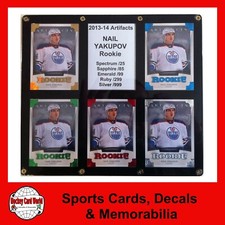 (HCW) 2013-14 Artifacts NAIL YAKUPOV RC /25 /85 /99 /299 /999 Upper Deck Set