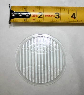 Lente de luz trasera de vidrio transparente PACKARD para modelos Packard 1930 + 1931. "3-1/8"" de diámetro" Foto 1 de 4