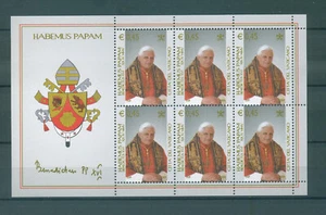 Vatican 2005 - Mi. n. 1517 KB Habemus Papam Benedikt XVI postfrisch #j698 - Picture 1 of 1