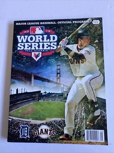 2012 WORLD SERIES PROGRAM "THE FALL CLASSIC" - TIGERS vs GIANTS - MVP SANDOVAL - Picture 1 of 4