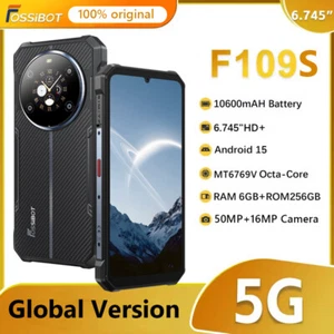Fossibot F109S 5G Rugged Phone Rear Screen 10600mAh NFC 50MP 24+256GB Android 15 - Picture 1 of 22