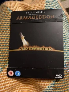 ARMAGEDDON Blu-ray Steelbook Rare VGC OOP - Picture 1 of 3