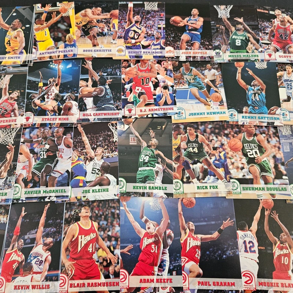 1993-94 NBA HOOPS BASKETBALL #1-249 YOU PICK SEE SCANS OF EVERY CARD STARS,RC,S - Image 1 of 1