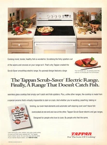 Magazine Print Ad TAPPAN 1993 Smoothtop Electric Ceramic Cooktop Range - Picture 1 of 1