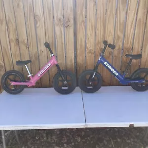 Strider 12 inch Balance Bikes No Pedal Kids Child 1 - 5 Years - 12" Pink & Blue - Picture 1 of 17