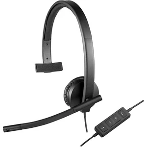 Open Box Black Logitech USB Headset Mono H570e - Picture 1 of 3