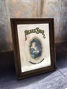 Pears Soap Advertising Mirror Infant Depiction Rare Framed