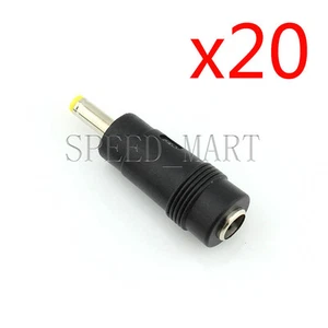 20 x alimentazione DC 5,5x2,1 mm jack donna a 4,0 mm x1,7 mm connettore adattatore spina maschio - Foto 1 di 4