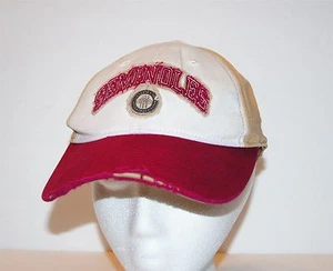 Gorra de béisbol Florida State Seminoles en dificultades talla única elástica con licencia de la NCAA - Imagen 1 de 9