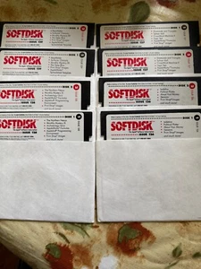 Apple II Software: SOFTDISK MAGAZIN Ausgaben #126, #127, #128, #129 alle getestet. - Bild 1 von 13