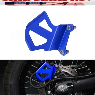 US BLUE Rear Brake Caliper Cover Guard Protector For Kawasaki KLR650 2008-2025 — 第 1/4 张图片
