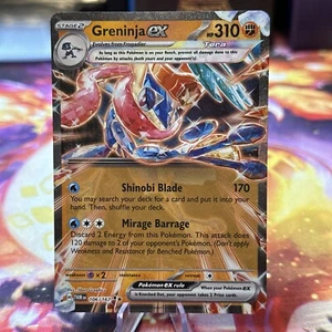Greninja EX 106/167 Full Art NM/M Twilight Masquerade Pokemon Card - Picture 1 of 2