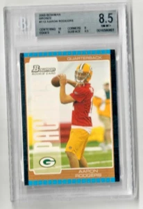 2005 Bowman AARON RODGERS ROOKIE CARD BGS 8.5 Bronze New York Jets Packers RC - Picture 1 of 1