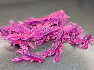 (30) 1" MINI CRAW "Josie Special" Crappie Panfish Jig Crawfish Lure Soft Plastic - Picture 1 of 3
