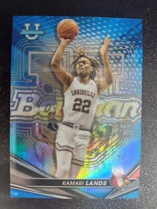 2023 Topps Bowman U Blue /150 Kamari Lands #77 Louisville Cardinals - Picture 1 of 2