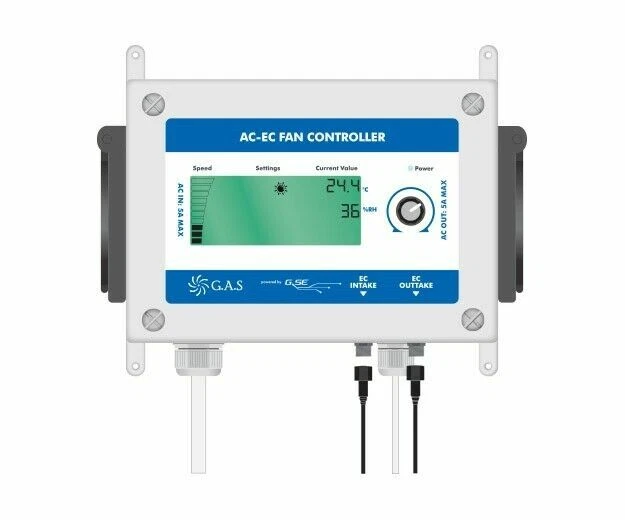 G.A.S AC-EC Controller for Systemair’s Fans