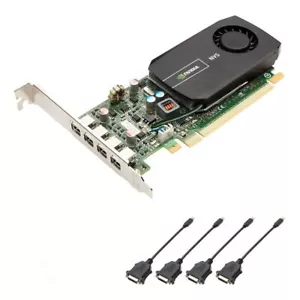 Optiplex 390 780 790 980 990 7010 7020 9010 9020 Tower 2GB Quad DVI Video Card - Picture 1 of 1