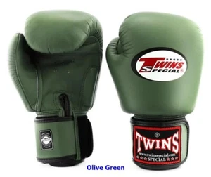 Twins Special Gloves Boxing BGVL-3 Leather MMA Muay Thai made in TH Size 12-16oz - Picture 1 of 23