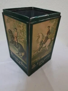 Blechdose ohne Deckel, Reiter, Pferd - Bild 1 von 9