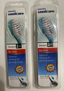NEU Philips Sonicare HX6042 extra weicher Ersatzbürstenkopf für Kinder. 2-2 Stück - Bild 1 von 4