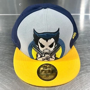 RARE Wolverine TKDK Tokidoki Marvel New Era 59FIFTY 2 Tone Fitted Cap Hat 8 - Bild 1 von 7