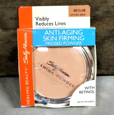 Sally Hansen ~NATURAL BEIGE ~ Skin Firming Line Minimizing Pressed Powder (#YA3) - Image 1 of 2