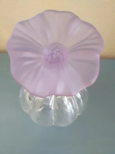 Vintage geblasenes Glas Parfümflasche - Bild 1 von 7