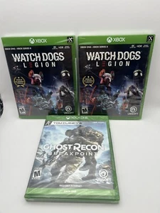 *Bundle* Watchdogs legion x2 and ghost recon break point new and sealed - Picture 1 of 9