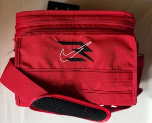 Nike Insulated Lunch Bag Russell Wilson RED Extra Large PEVA Tactical Cooler - Picture 1 of 11