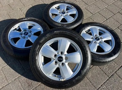 4 ORIGINAL 15" ALU SOMMERRÄDER MINI F55 F56 F57 175/65R15 84H HANKOOK 2016 RDKS - Bild 1 von 4