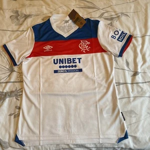 BNWT Authentic Umbro Glasgow Rangers Away Shirt 25/26 Size Women 14 Castore£80 - Picture 1 of 10