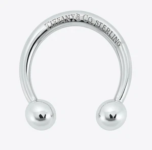 Tiffany & Co. Sterling Silber Hufeisen Schlüsselanhänger Halter - Bild 1 von 6