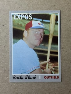 1970 Topps Baseball Rusty Staub Montreal Expos Card #585 - Picture 1 of 2